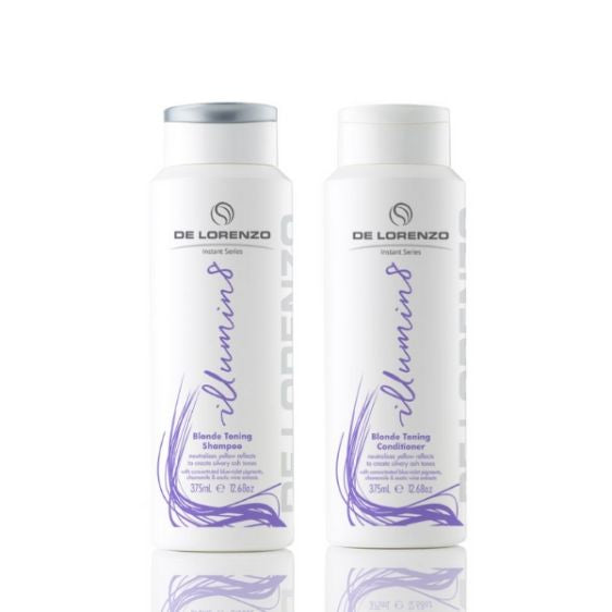 De Lorenzo Instant Illumin8 Shampoo & Conditioner 375ml pack