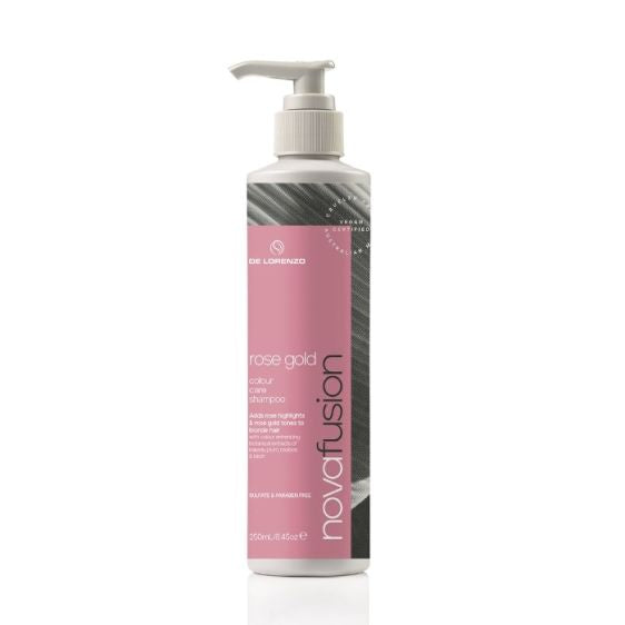 De Lorenzo Nova Fusion Colour Care Shampoo Rose Gold 250ml