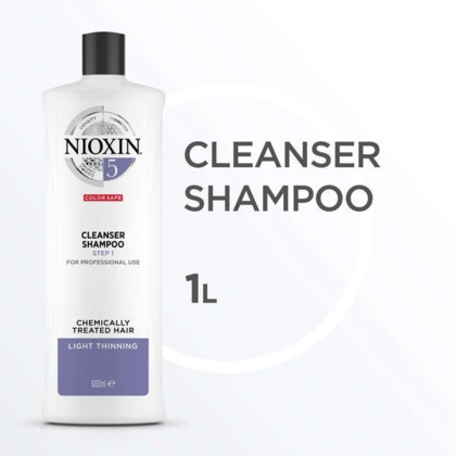 Nioxin Prof System 5 Cleanser Shampoo 1000ml