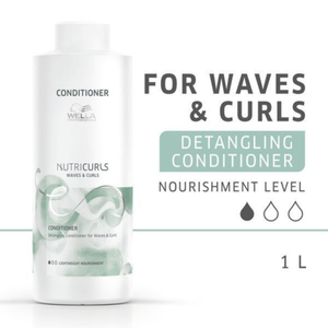 Wella Professionals nutricurls detangling conditioner 1000ml