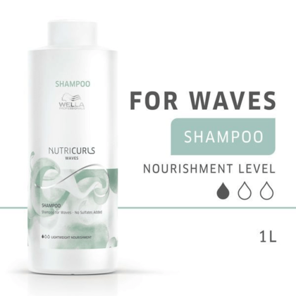 Wella Professionals nutricurls shampoo waves 1000ml