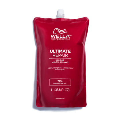 wella Professionals Ultimate Repair Shampoo Pouch 1000ml