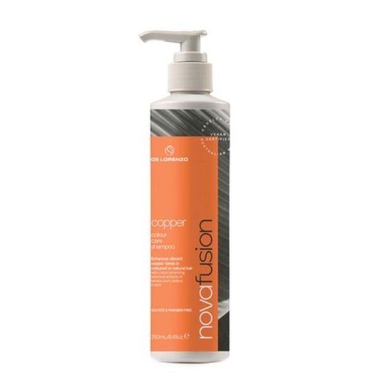 De Lorenzo Nova Fusion Colour Care Shampoo Copper 250ml