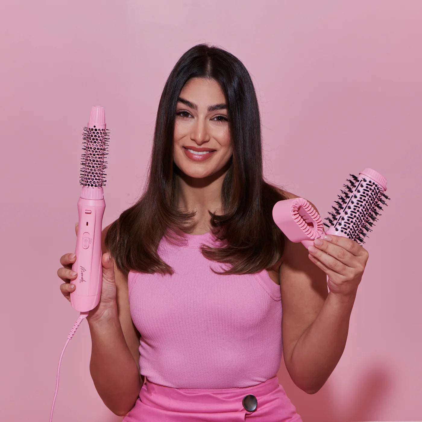 Mermade interchangeable blow dry brush