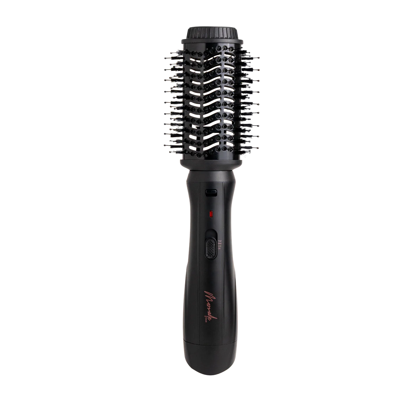 Mermade interchangeable blow dry brush - sleek black