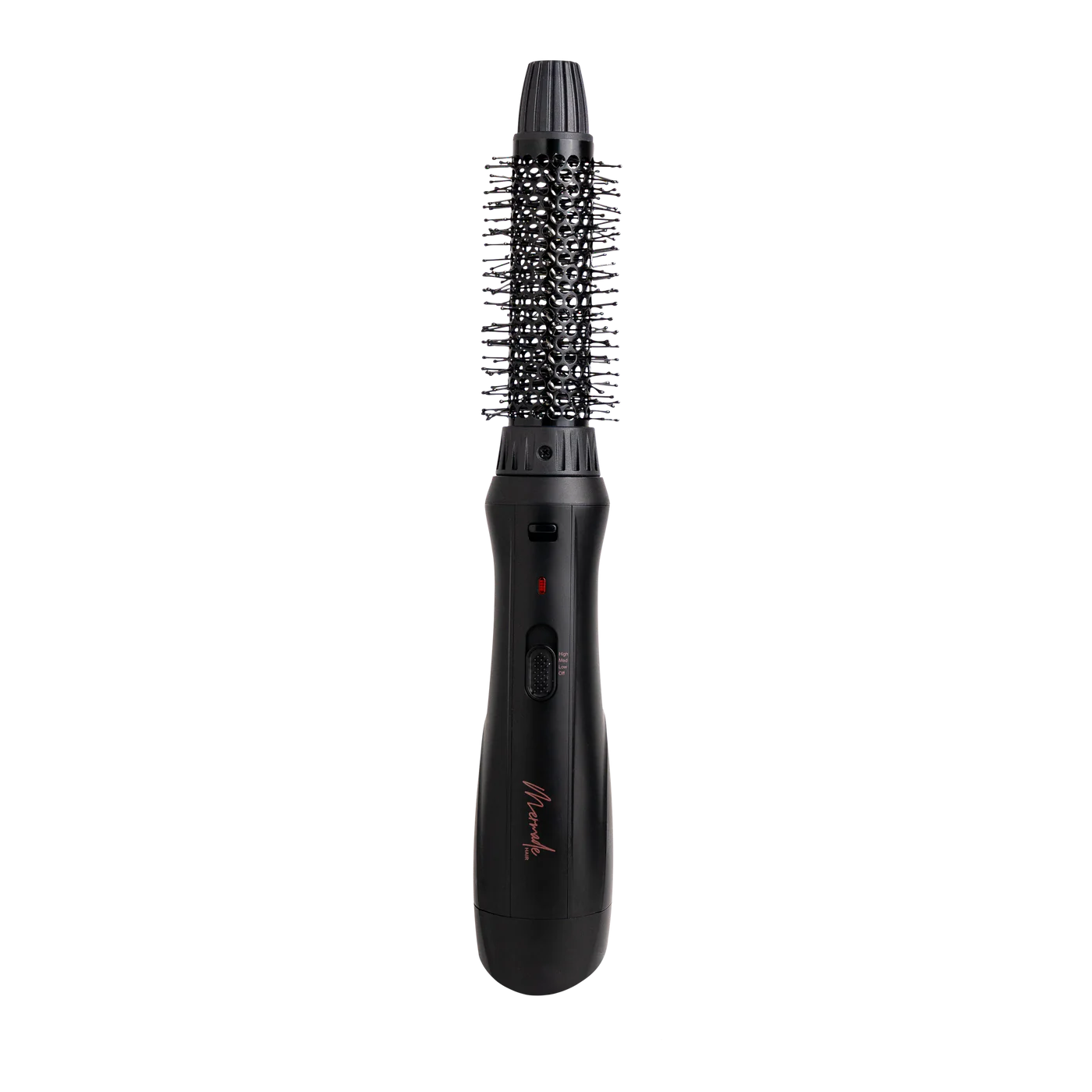 Mermade interchangeable blow dry brush - sleek black