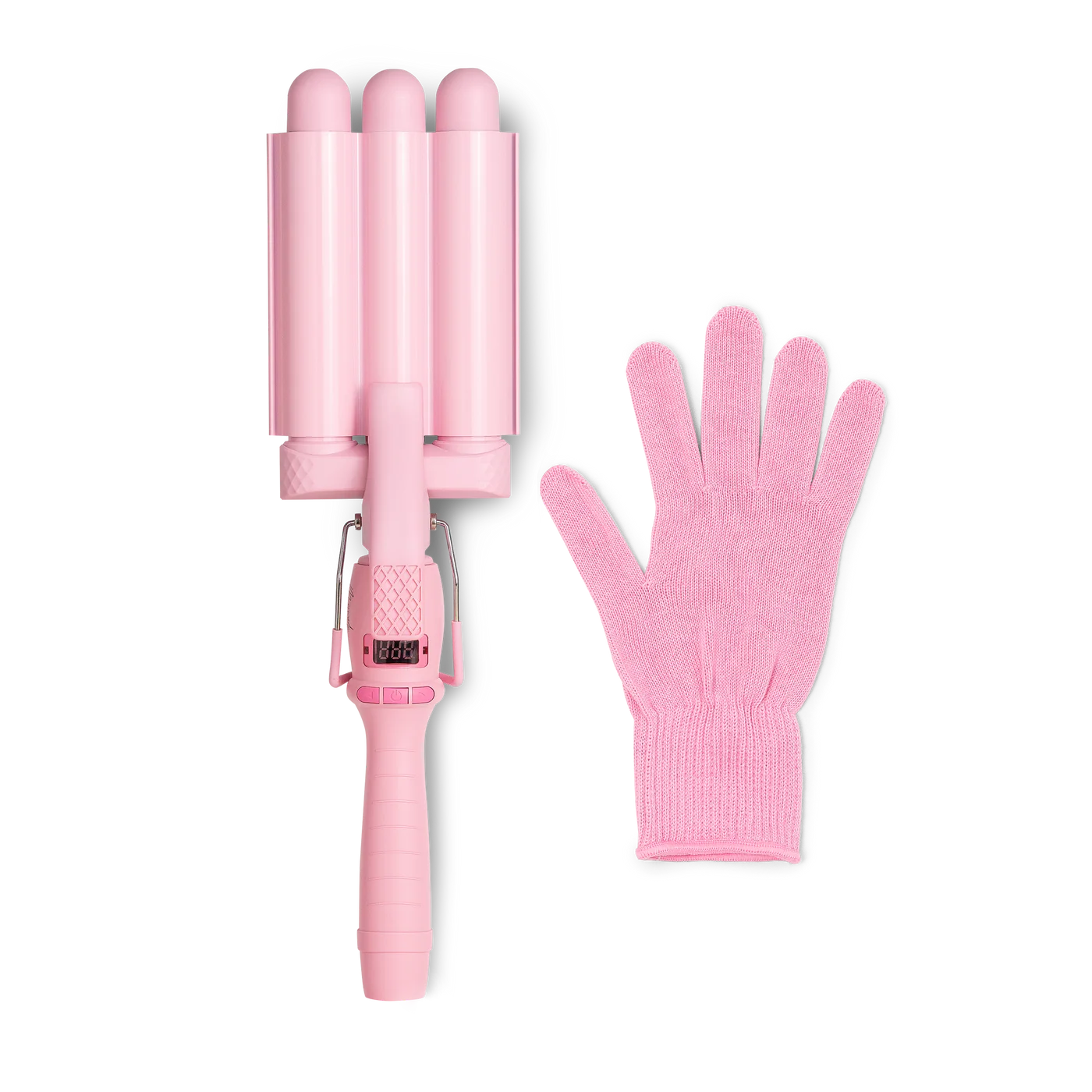 Mermade pro mini hair waver - 25mm pink