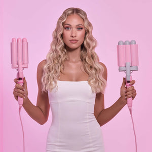 Mermade pro mini hair waver - 25mm pink