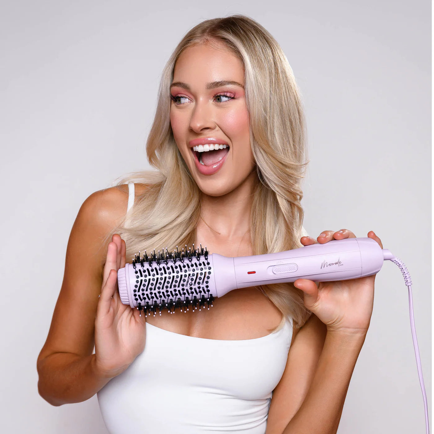 Mermade blowdry brush -Baby Lilac