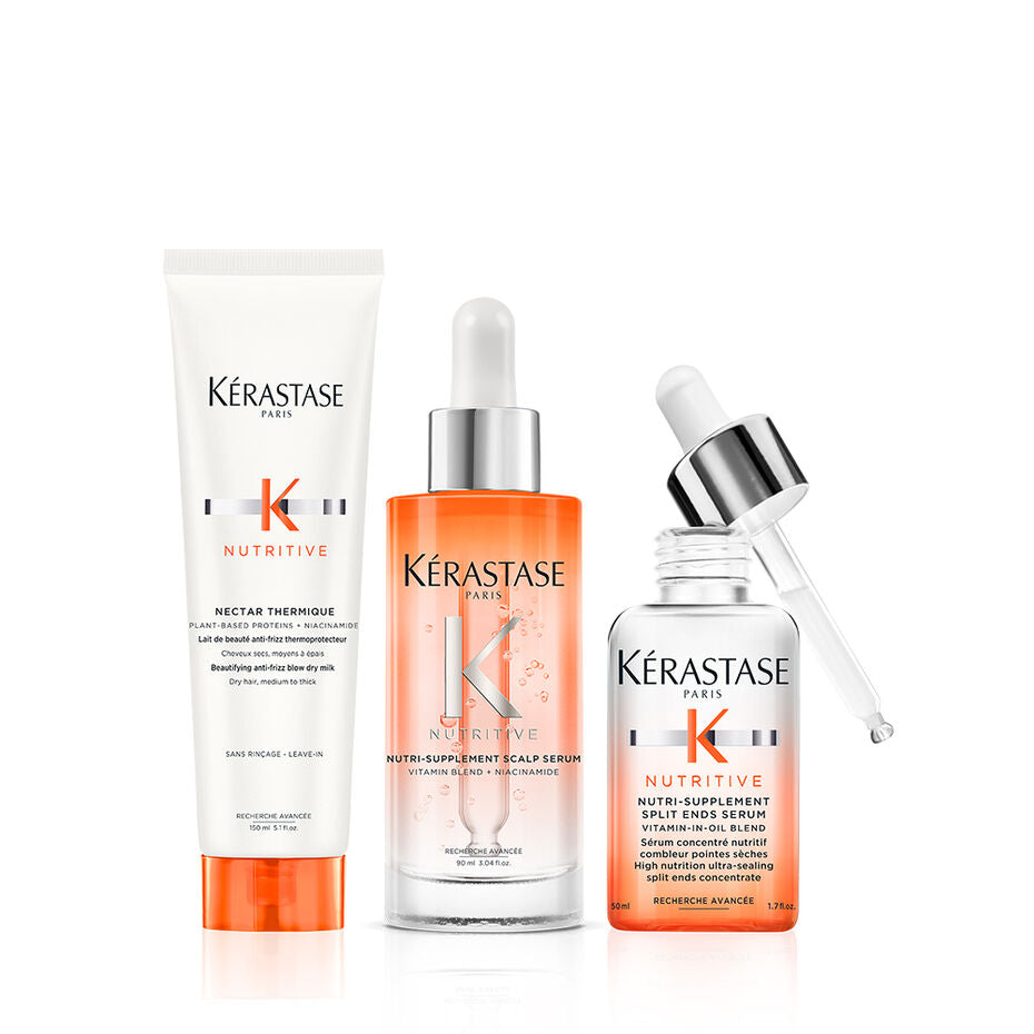 kerastase Nutritive Medium to Thick Dry Hair Treatment pack 📣