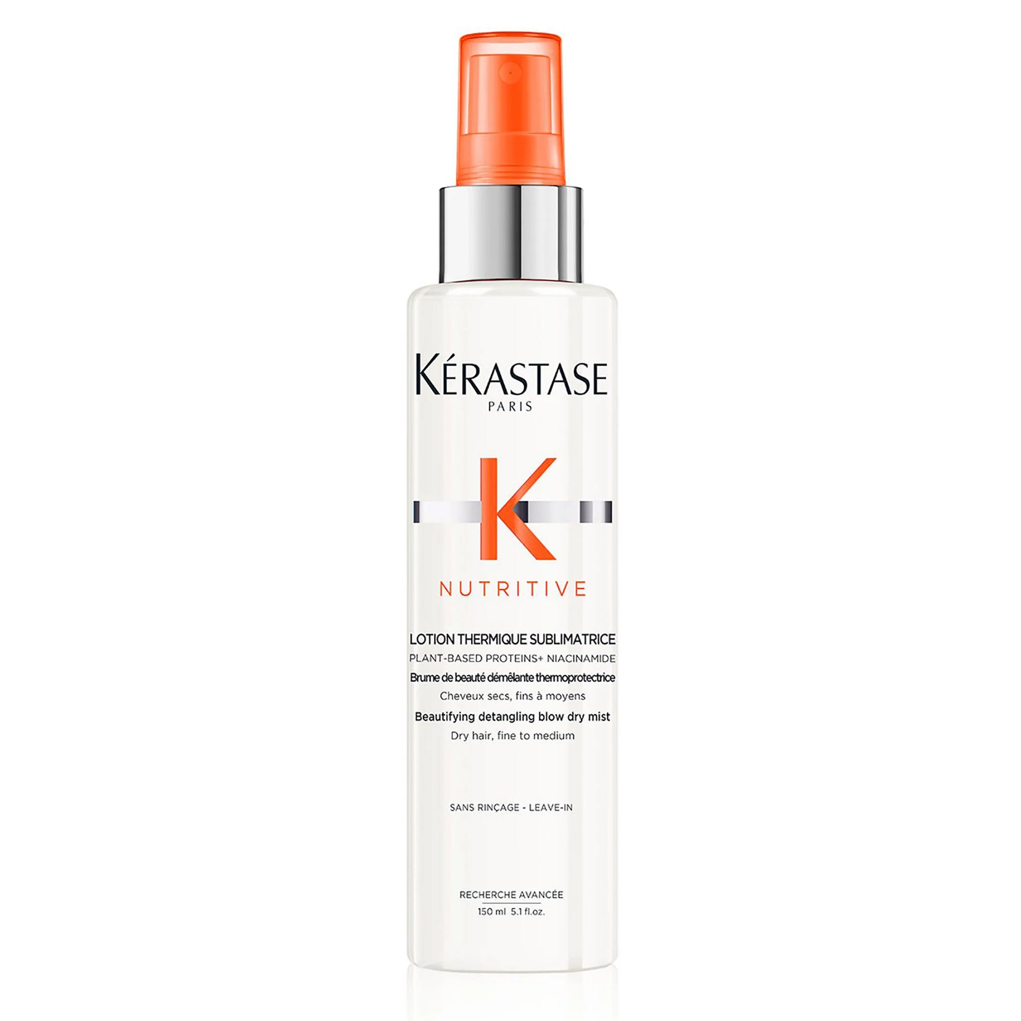 Kérastase Nutritive Detangling Blow-Dry Mist for Dry Fine to Medium Hair 150ml