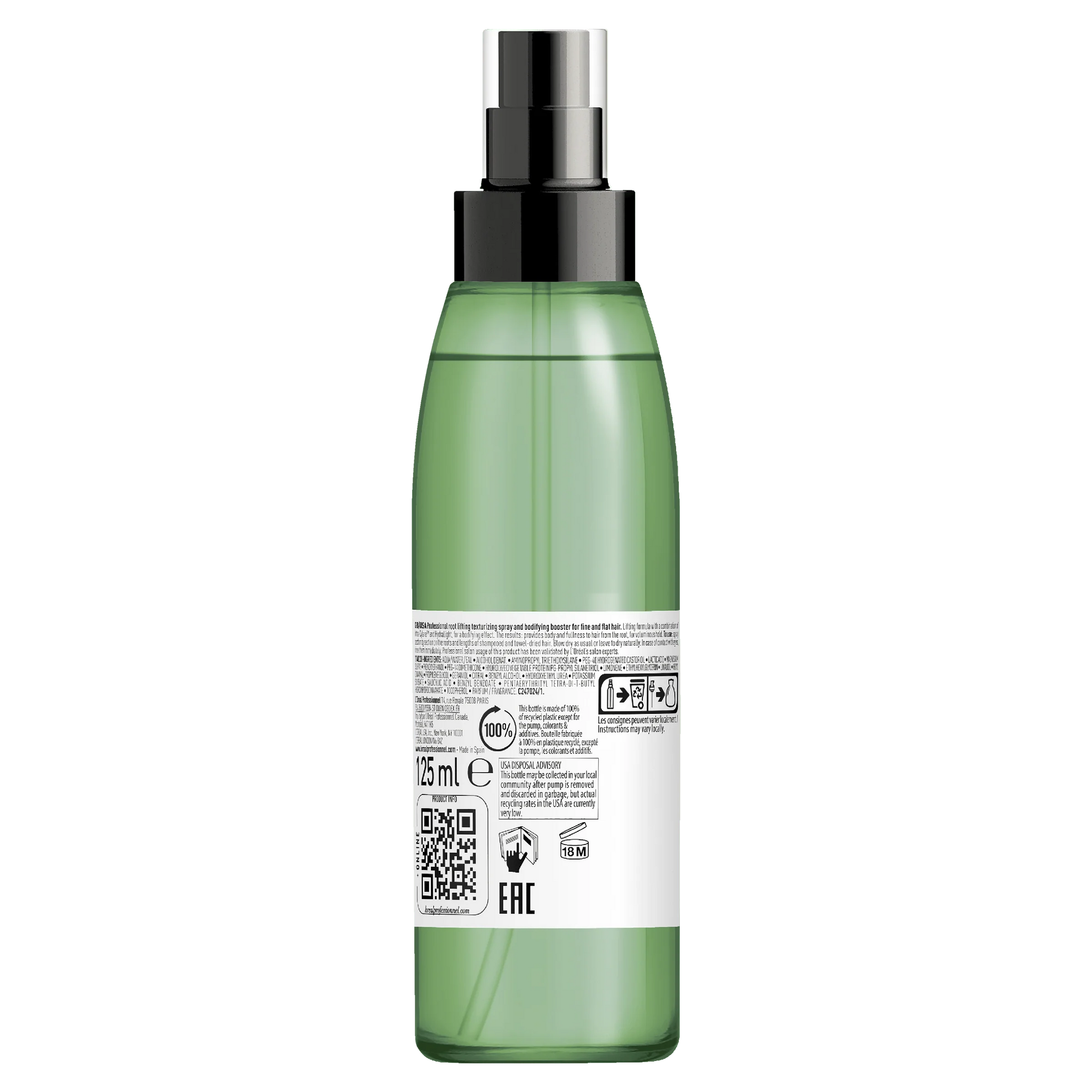 L'Oréal Professionnel Volumetry Texturizing Spray 125ml