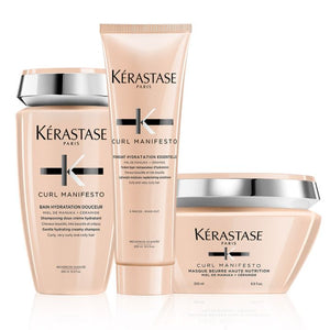 Kerastase Curl Manifesto Shampoo 250ml, Conditioner 250ml & Butter Masque 200ml Pack 📣