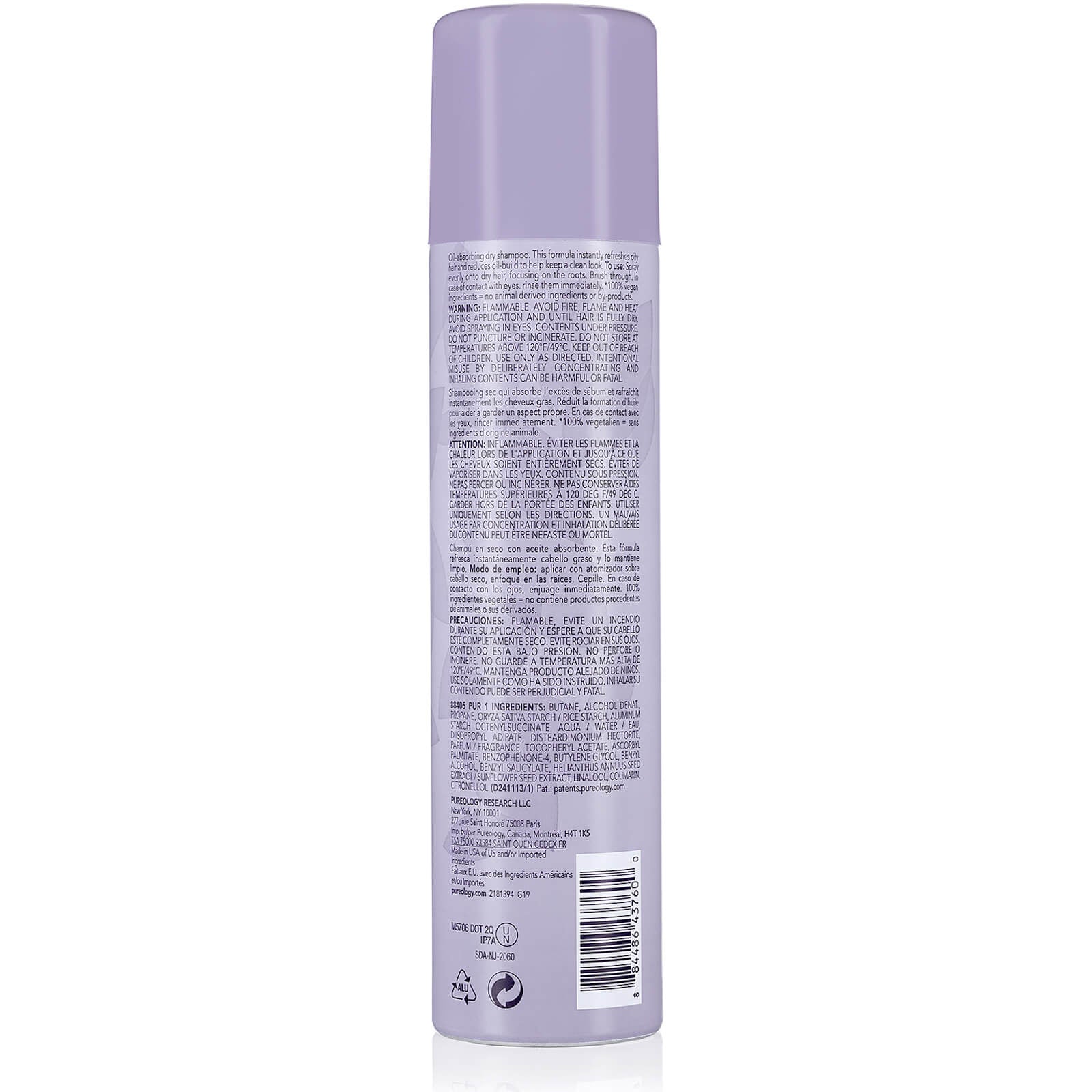 Pureology Style and Protect Refresh and Go Dry Shampoo 150g